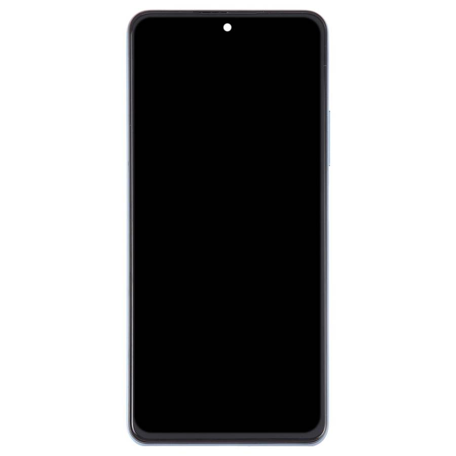 OLED LCD Screen For Xiaomi Redmi K40 Digitizer Full Assembly with Frame(Blue)