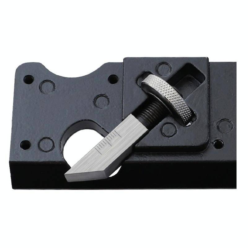 Adjustable Depth Woodworking Chamfering Planer, Specification: 1/4 Round Cutter Head