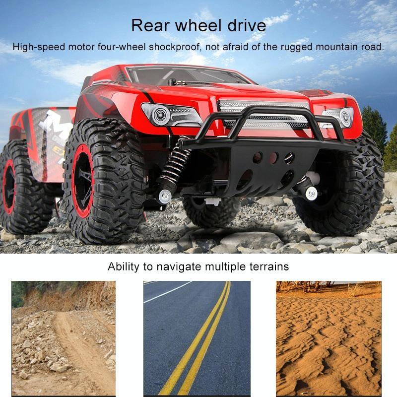 HELIWAY LR-R006 2.4G R/C System 1:16 Wireless Remote Control Drift Off-road Four-wheel Drive Toy ...