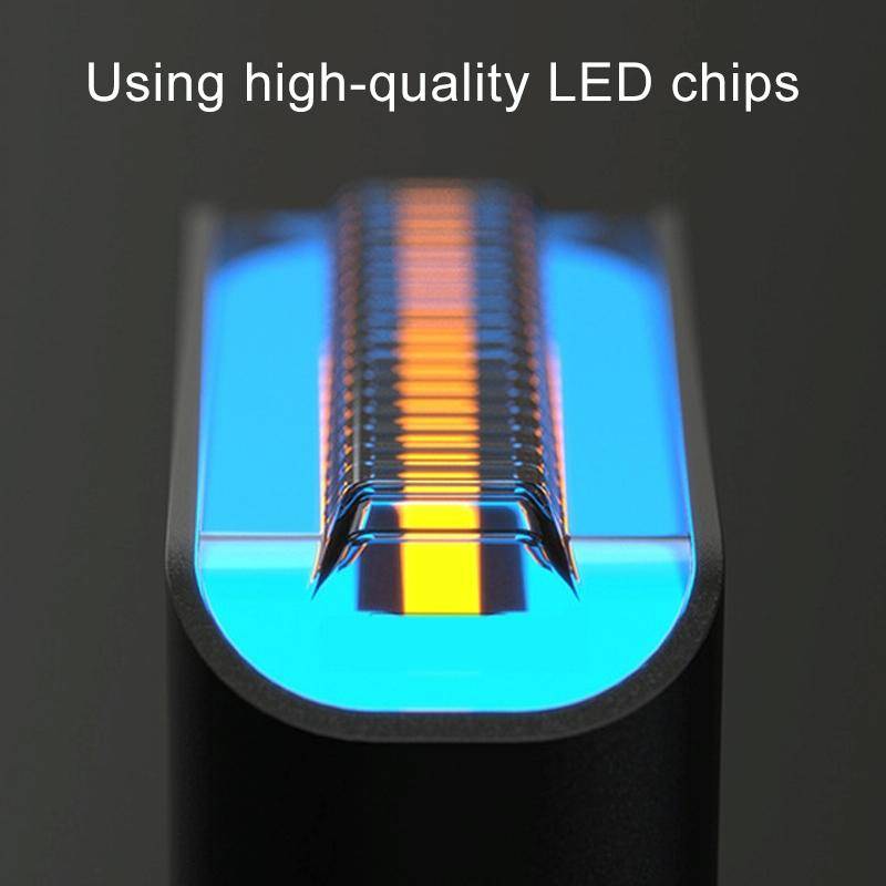 2 PCS D12V Motorcycle LED Waterproof Dynamic Blinker Side Lights Flowing Water Turn Signal Light ...