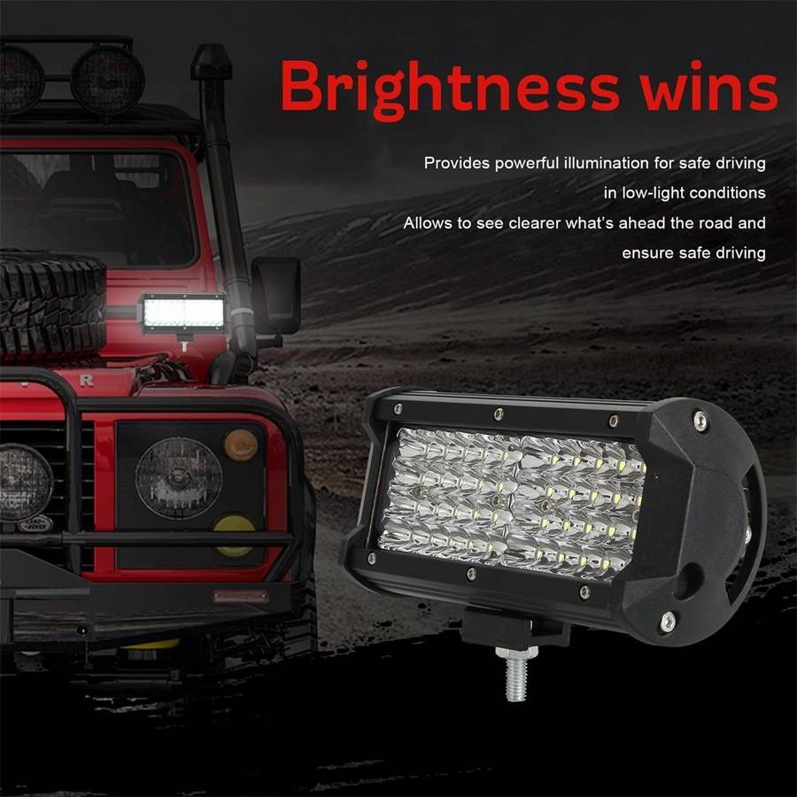 D0039 28W 10-30V DC 6000K 7 inch 40 LEDs Offroad Truck Car Driving Light Work Light Spotlight Fog...