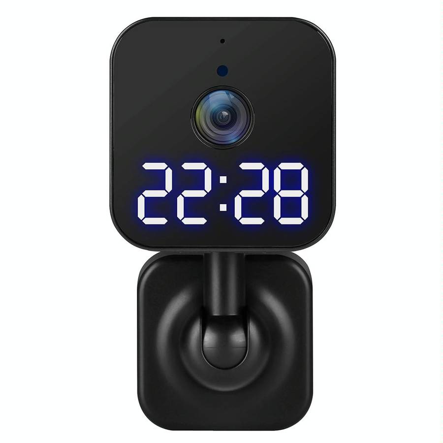 DP27 1080P Clock Plug Card WiFi Camera, Support Two-way Voice Intercom & Mobile Monitoring, Speci...