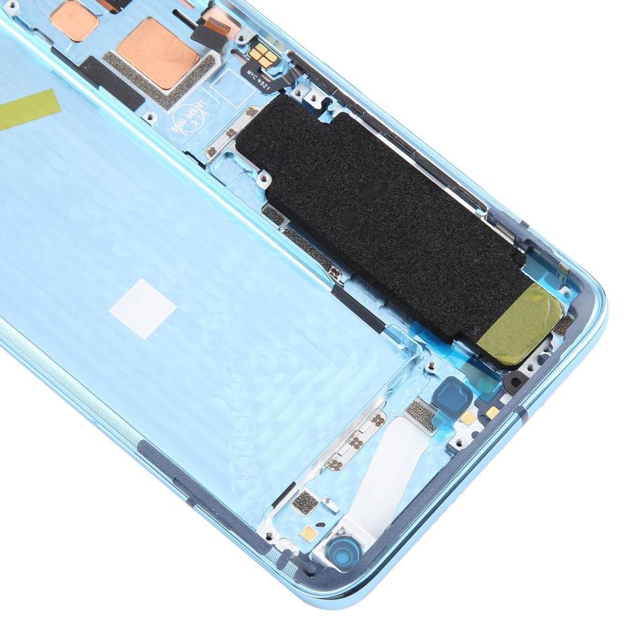 For Xiaomi Mi 10s Original AMOLED LCD Screen Digitizer Full Assembly with Frame (Blue)
