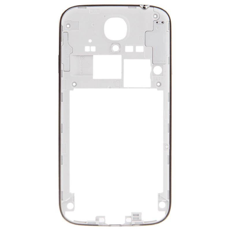 For Galaxy S IV / i9500 Full Housing Faceplate Cover  (White)