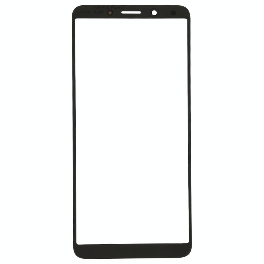 For OPPO A79 Front Screen Outer Glass Lens (Black)