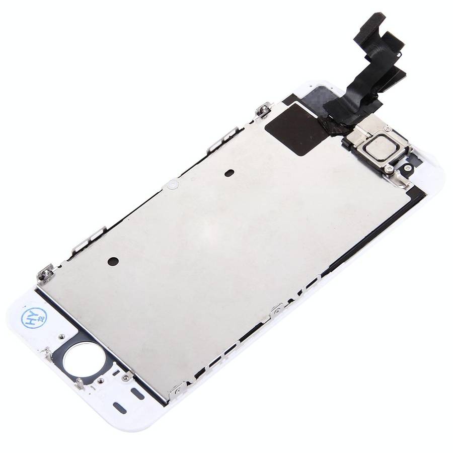 10 PCS TFT LCD Screen for iPhone 5S  Digitizer Full Assembly with Front Camera (White)