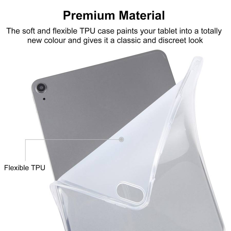 For Samsung Galaxy Tab S9 Ultra TPU Tablet Case(Frosted Clear)