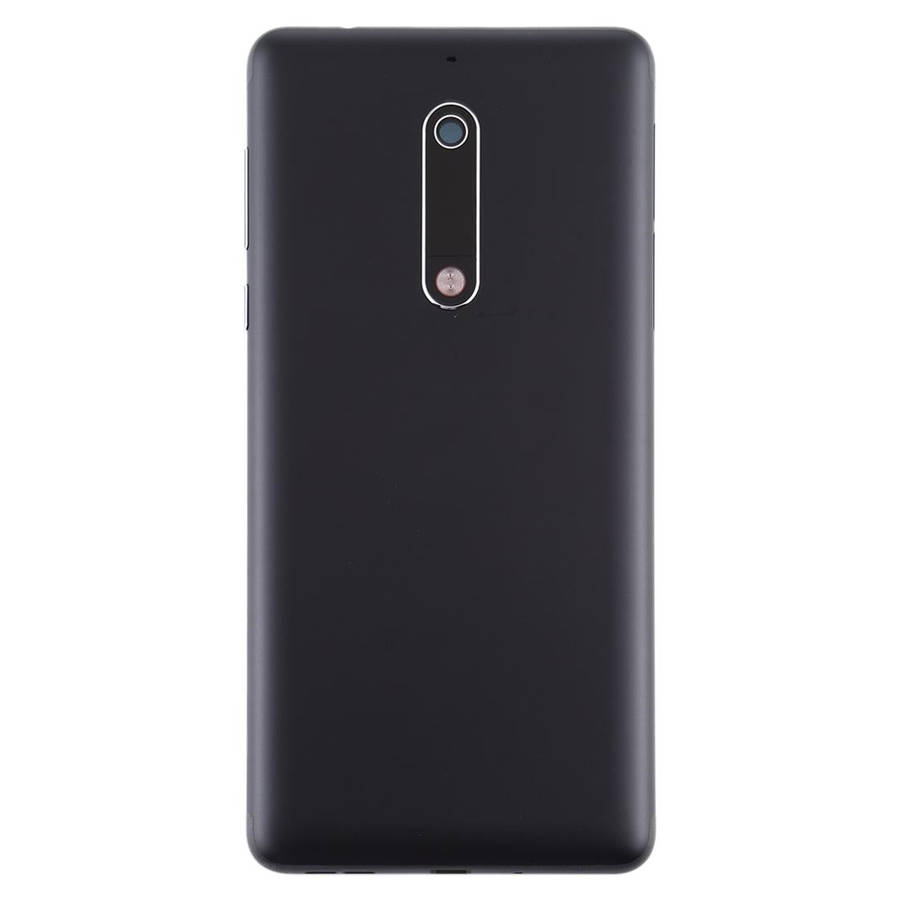 Battery Back Cover with Power & Volume Button Flex Cable & Camera Lens Cover for Nokia 5 TA-1024 ...