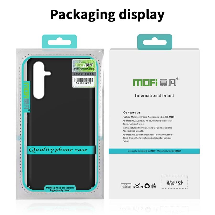 For Samsung Galaxy S24 Ultra 5G MOFI Frosted PC Ultra-thin Hard Phone Case(Black)