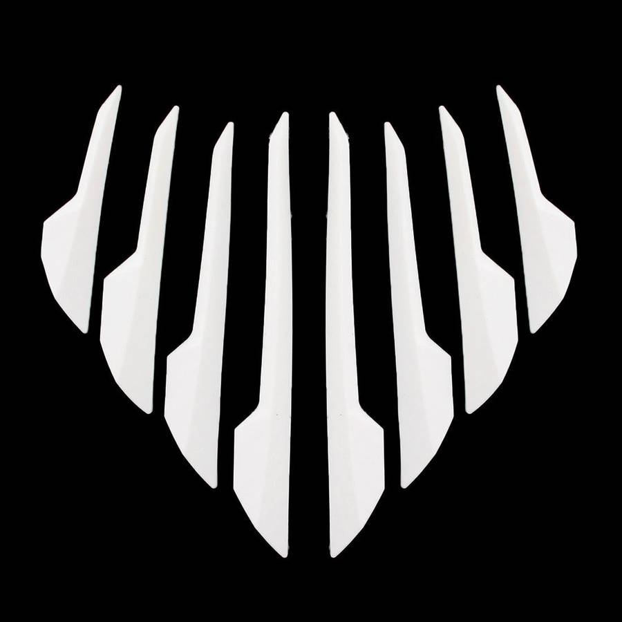 8 PCS Car Vehicle Door Side Guard Anti Crash Strip Exterior Avoid Bumps Collsion Impact Protector...