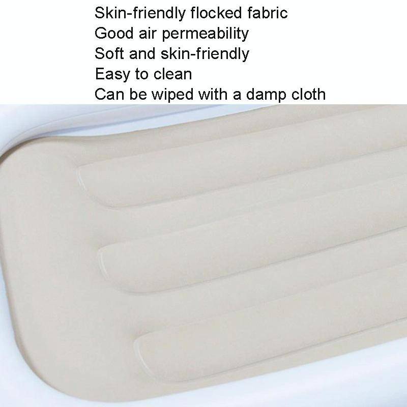 Outdoor Travel Baby Inflatable Bed Children Car Rear Folding Bed Aircraft Inflatable Mattress, Co...