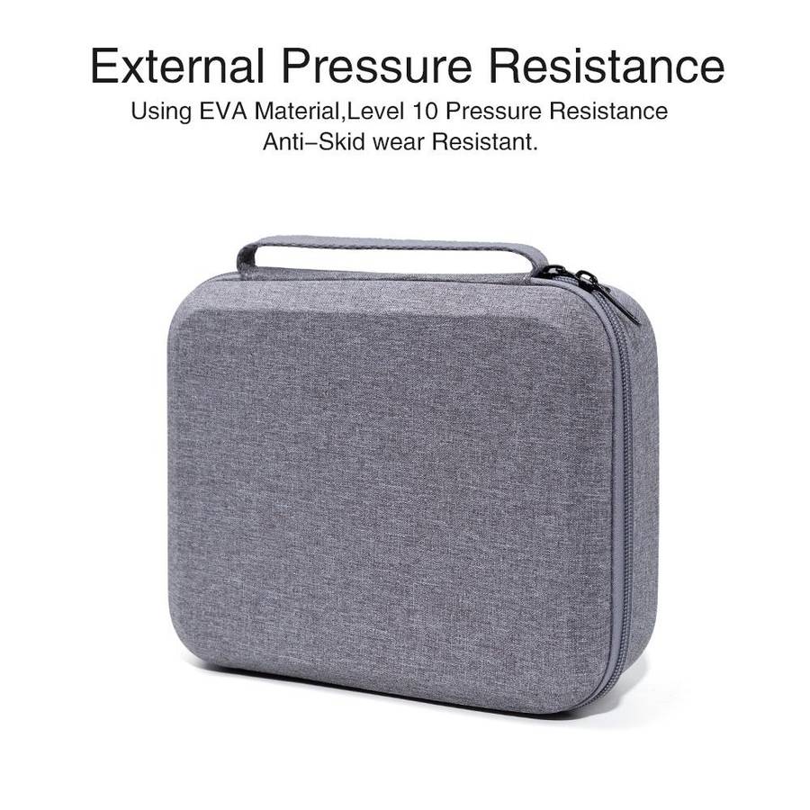 For DJI Mini 2 SE Grey Shockproof Carrying Hard Case Drone Storage Bag, Size: 24 x 19 x 9cm(Red)