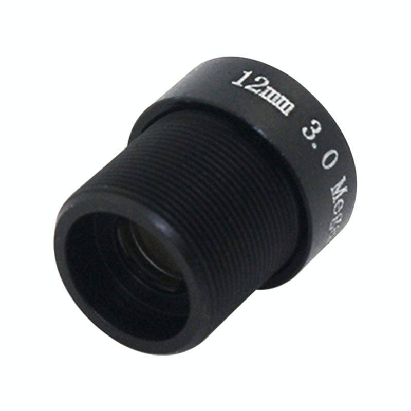 Weesee 3MP 12mm M12 26.2 Degree Horizontal Viewing Angle, F2.0 Fixed Lris IR Board CCTV Lens for ...