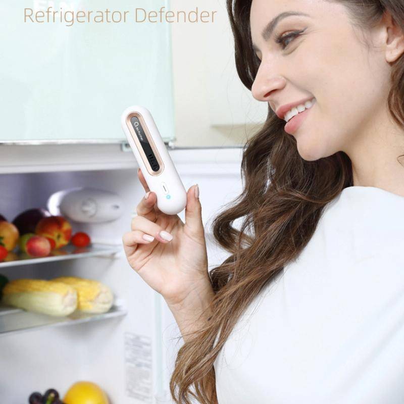 M9 Mini Ozone Sterilizer Home Refrigerator Deodorizer(White)