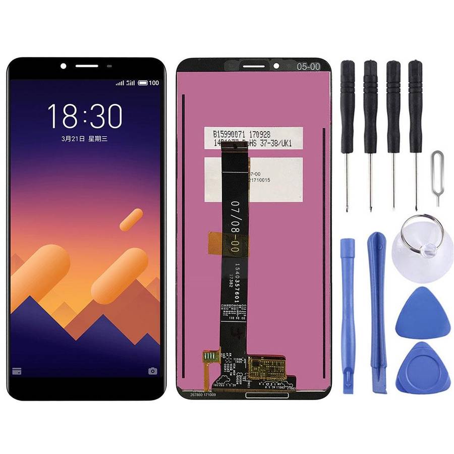 TFT LCD Screen for Meizu E3 with Digitizer Full Assembly(Black)