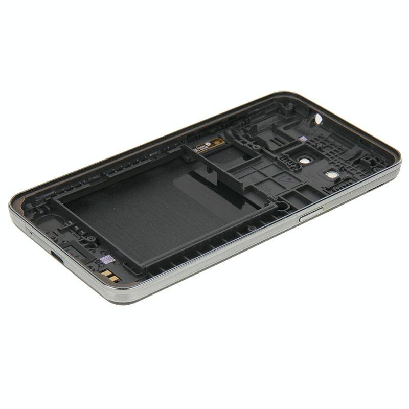 For Galaxy Core 2 / G355 Full Housing Cover (Middle Frame Bezel + Battery Back Cover) + Home Butt...