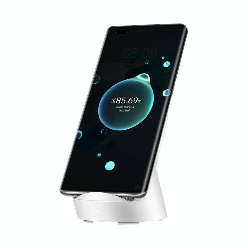 Original Huawei CP62R 50W Max Qi Standard Super Fast Charging Vertical Wireless Charger Stand wit...