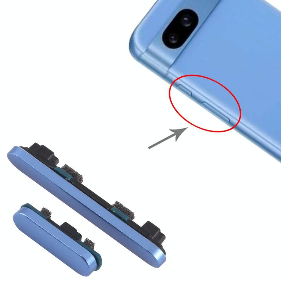 For Google Pixel 8A Power Button + Volume Control Button (Blue)