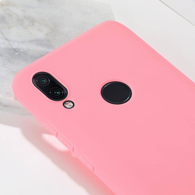 For Xiaomi Redmi 7 Shockproof Frosted TPU Protective Case(Black)