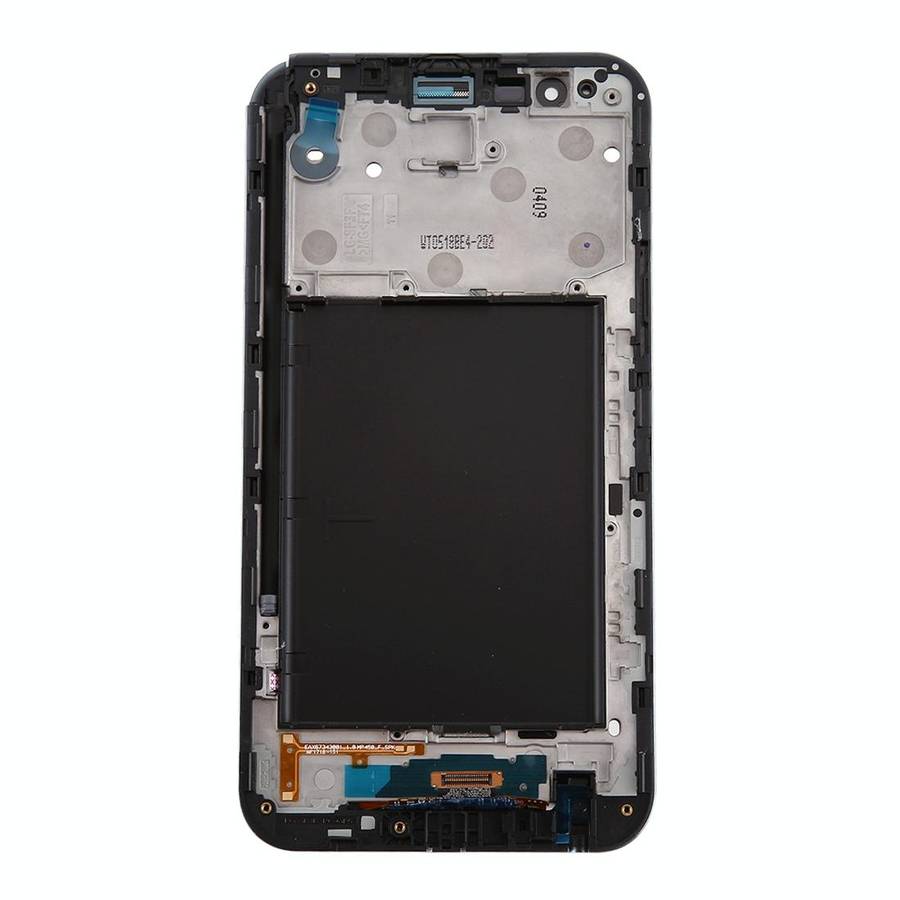 TFT LCD Screen for LG Stylo 3 Plus / TP450 / MP450 Digitizer Full Assembly with Frame (Black)