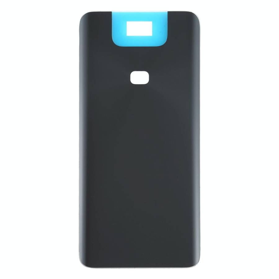 Glass Battery Back Cover for Asus Zenfone 6 ZS630KL(Jet Black)