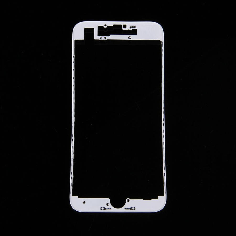 Front LCD Screen Bezel Frame for iPhone 7(White)