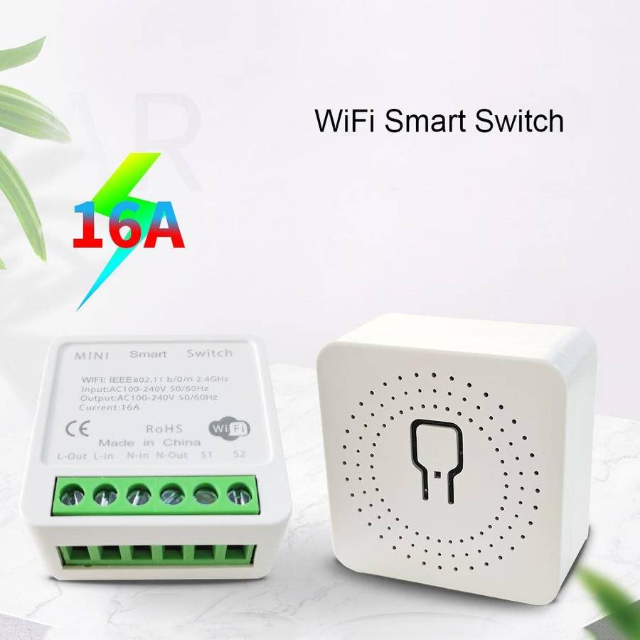 003 WiFi App Remote Voice Control Smart Switch(WiFi+Bluetooth Dual-mode 16A)