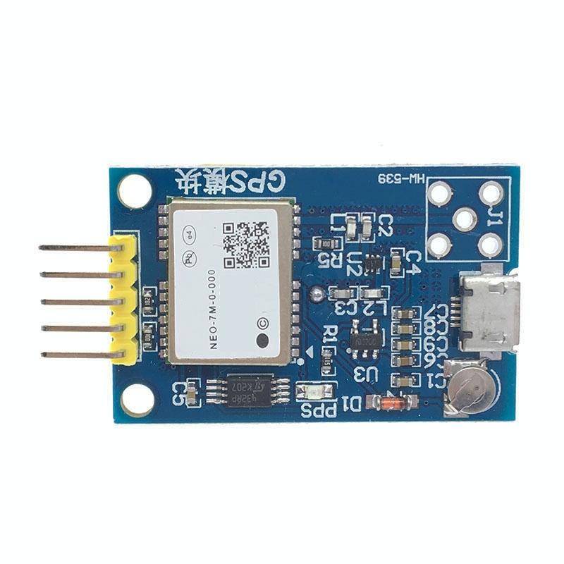 HW-539 GPS Module NE0-7M Satellite Positioning Module 51 SCM MCU for Arduino(HW-539 7M GPS)