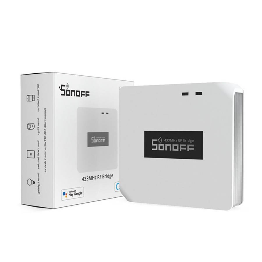 5V USB Sonoff eWelink Gateway Wifi To 433 Wireless RF Signal Remote Control(White)