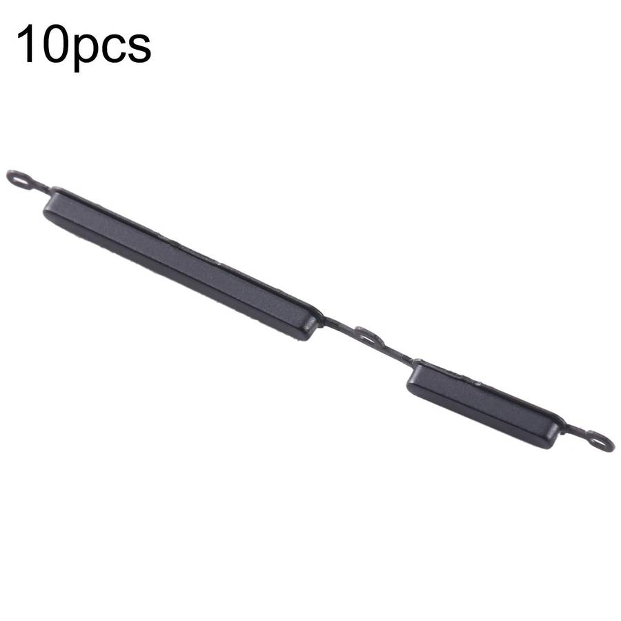 For Samsung Galaxy A03 SM-A035 10pcs Power Button + Volume Control Button(Black)