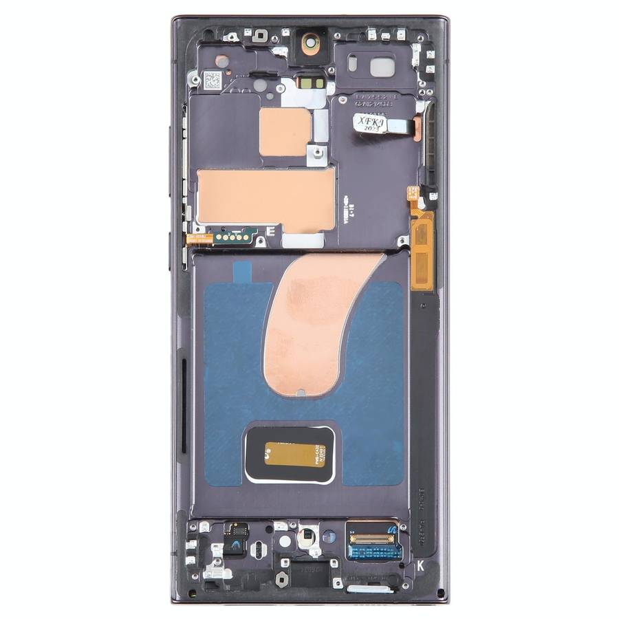 For Samsung Galaxy S23 Ultra SM-S918B EU Edition Original LCD Screen Digitizer Full Assembly with...
