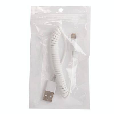 USB Sync Data / Charging Coiled Cable for iPhone, iPad(White)
