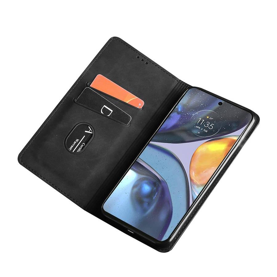 For Honor Magic4 Pro Skin Feel Magnetic Horizontal Flip Leather Phone Case(Dark Brown)