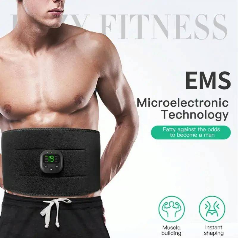 Intelligent EMS Fitness Belt Lazy Fat Dumping Belt Indoor Massage Training Abdominal Fitness Mach...