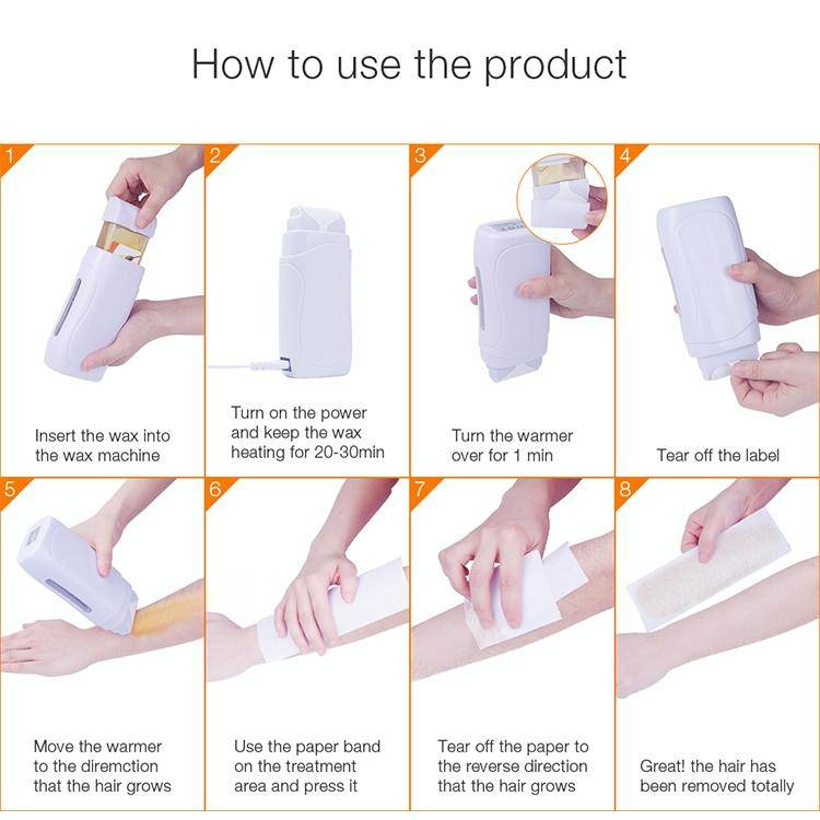 Single Base Wax Depilatory Warmer Heater Hair Removal Waxing Machine, Specification:EU Plug