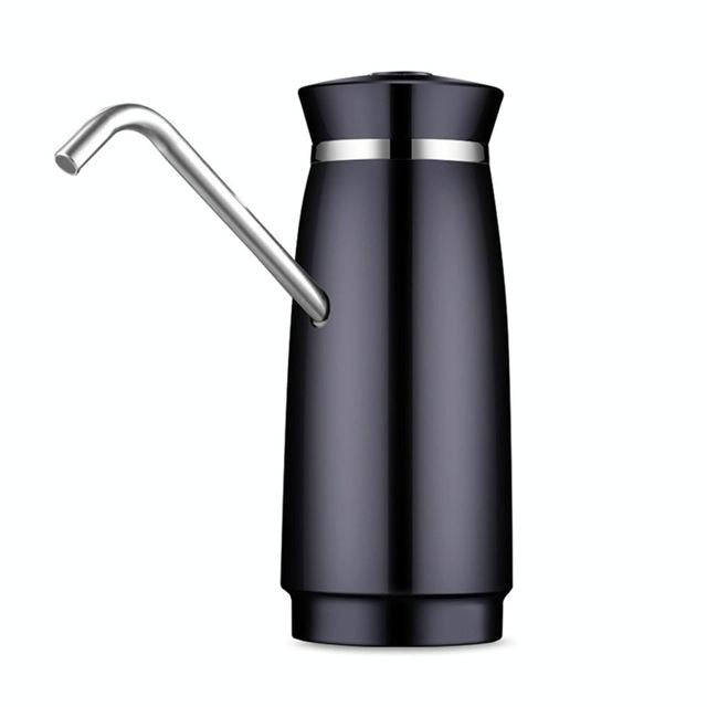 Stainless Steel Automatic Electric Portable Water Pump Dispenser Water Feeder Gallon Drinking Bot...