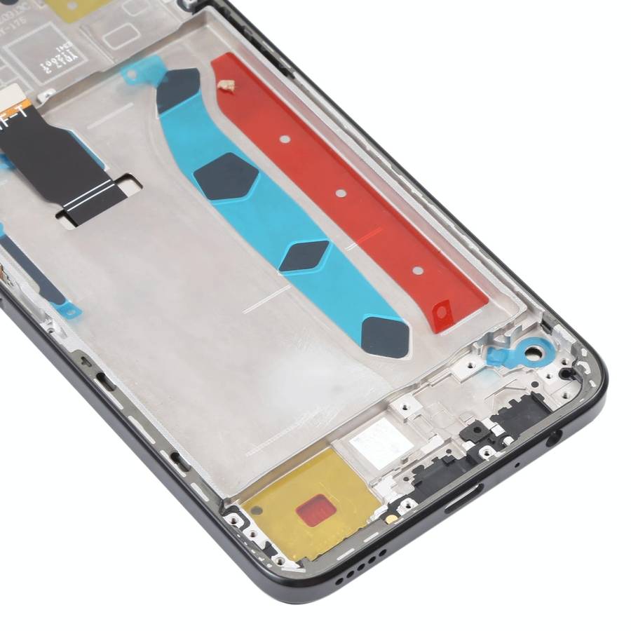 Original LCD Screen for Honor X8 Digitizer Full Assembly with Frame(Black)