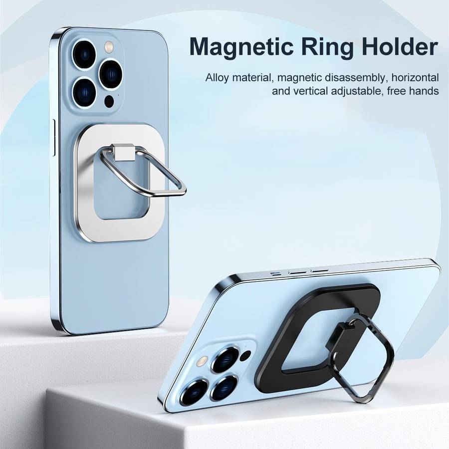 Magsafe Magnetic Mobile Phone Ring Holder (Black)
