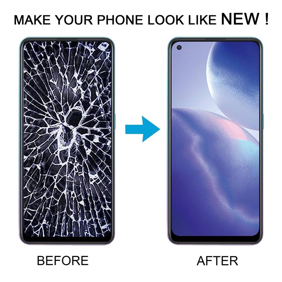 For OPPO A95 5G OLED LCD Screen Digitizer Full Assembly with Frame