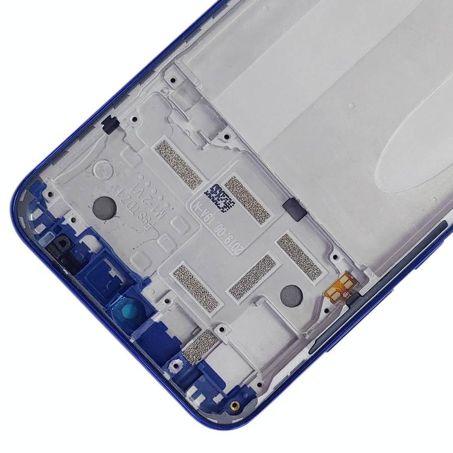 TFT LCD Screen for Xiaomi Mi CC9e / Mi A3 Digitizer Full Assembly with Frame(Blue)