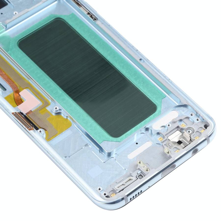 OLED LCD Screen for Samsung Galaxy S8+ SM-G955 With Digitizer Full Assembly with Frame (Blue)