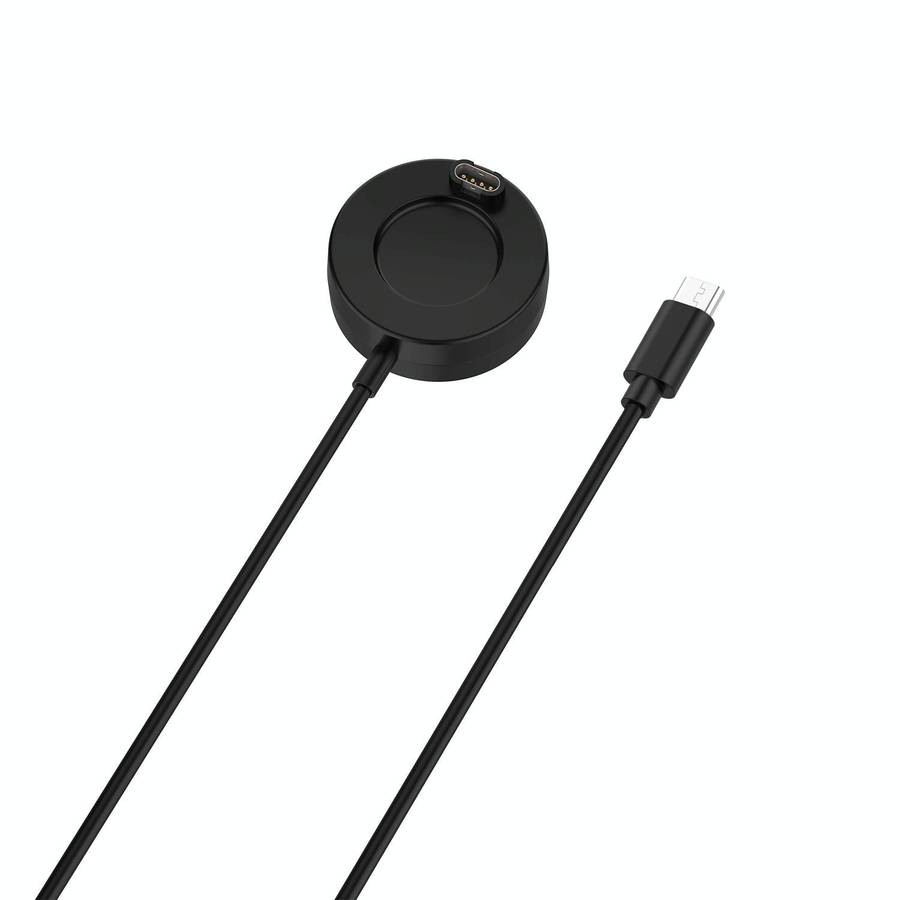For Garmin Instinct Type-C / USB-C Interface Watch Charger With Data Function(Black)