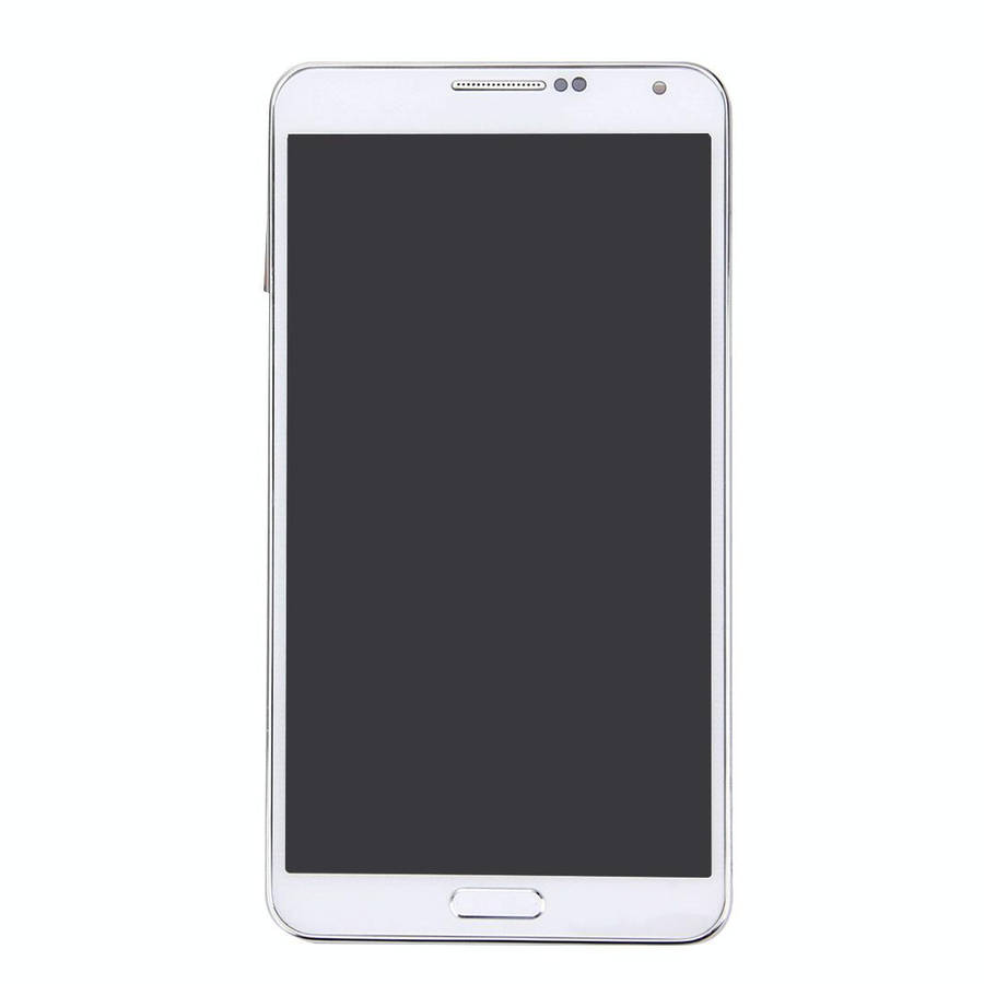 Original LCD Display + Touch Panel with Frame for Galaxy Note III / N900(White)