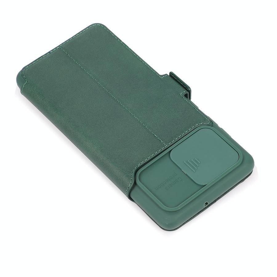 For Samsung Galaxy A71 Push Window Double Buckle PU + Silicone Horizontal Flip Leather Case with ...