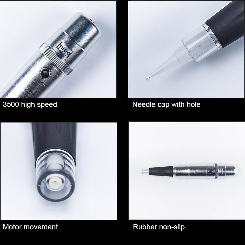 Semi-Permanent Tattoo Pen Apprentice Bleaching Lip Tattoo Eyebrow Instrument(Purple)