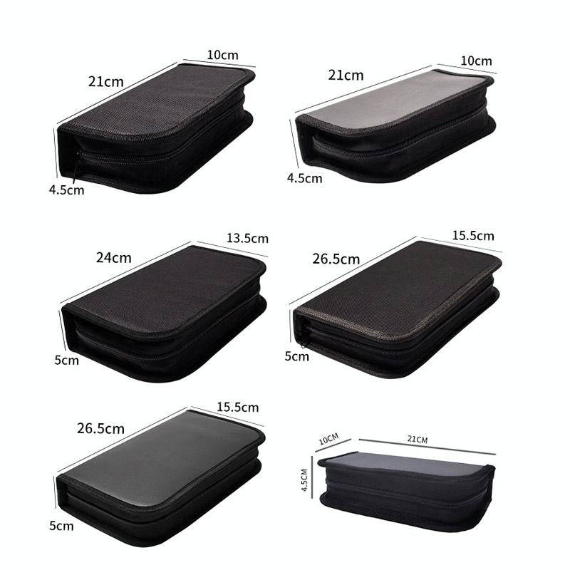 Zipper Storage Package Portable Multi-Function Tool Storage Bag, Style: B Leather+Canvas