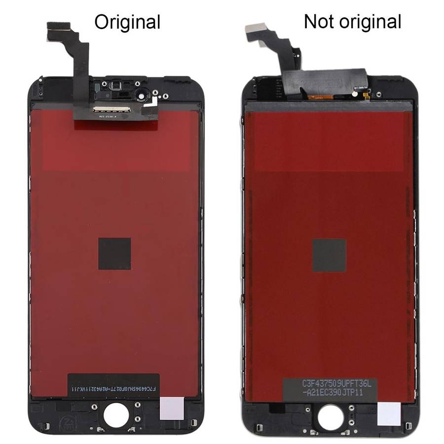 Original LCD Screen for iPhone 6 Plus Digitizer Full Assembly (Black)