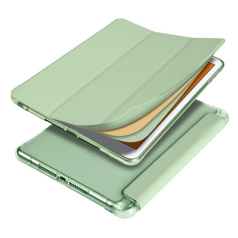 For iPad Mini 5 / Mini 4 3-folding Horizontal Flip PU Leather + Shockproof TPU Case with Holder &...