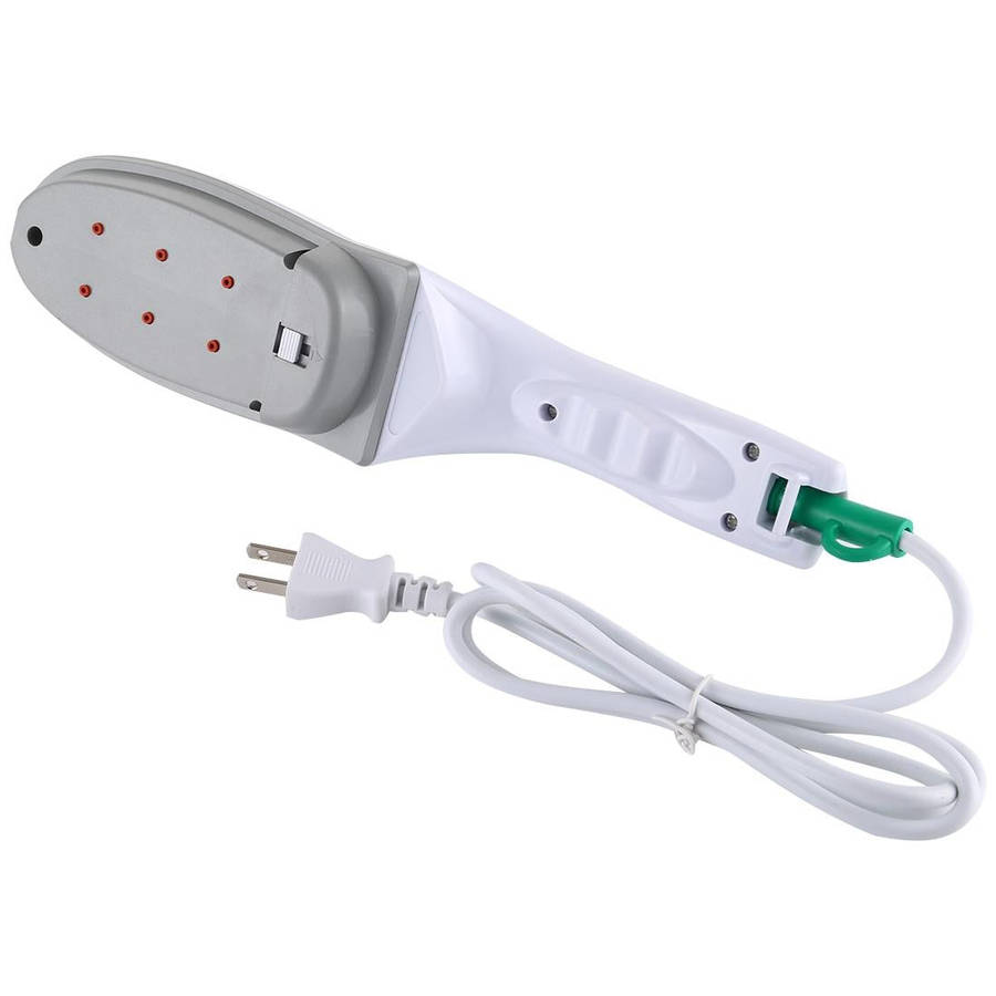 Handheld Garment Steamer Brush Portable Clothes Steam Iron, US Plug 110V(Green)