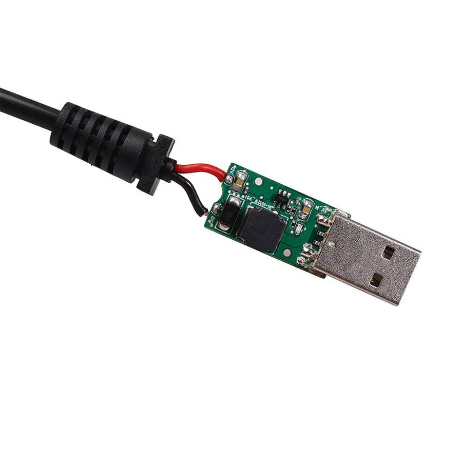 Car Converter USB Port to Car Cigarette Lighter Socket Female 5V to 12V Boost Power Adapter Cable...